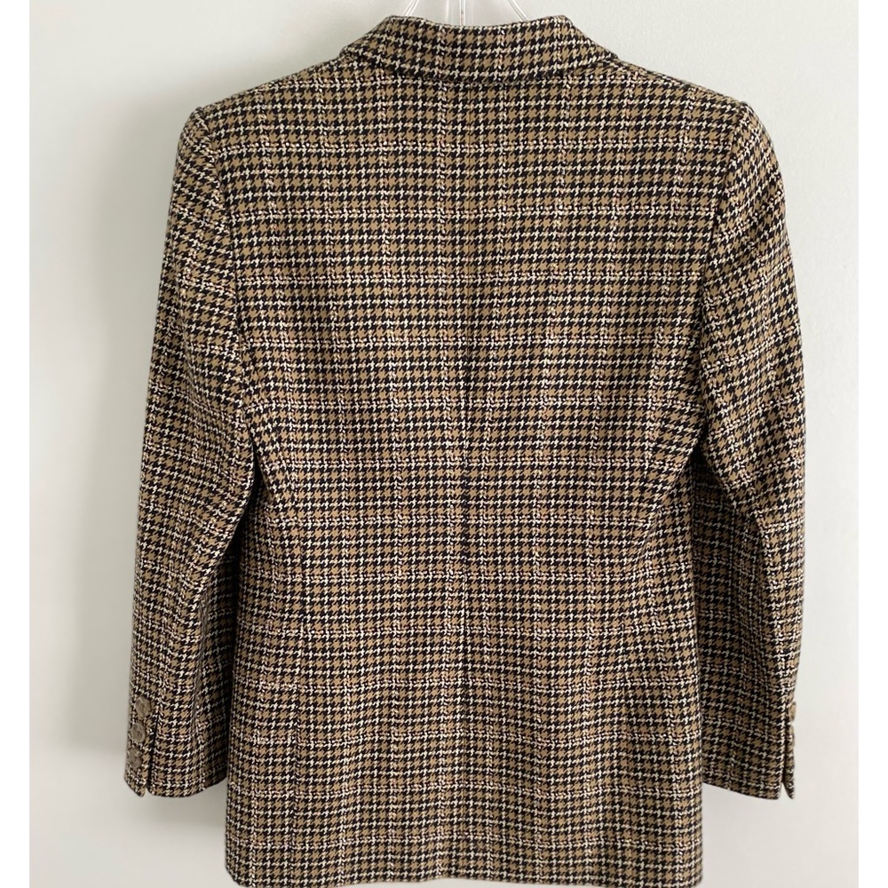 Ellen Tracy houndstooth blazer - Picture 2 of 4